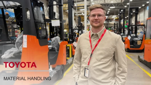 Micropower and Toyota Material Handling Manufacturing Sweden